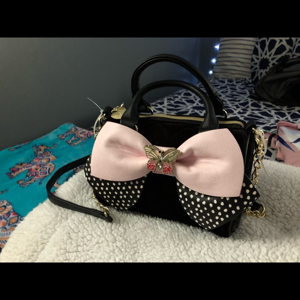 Betsey Johnson Bow small purse